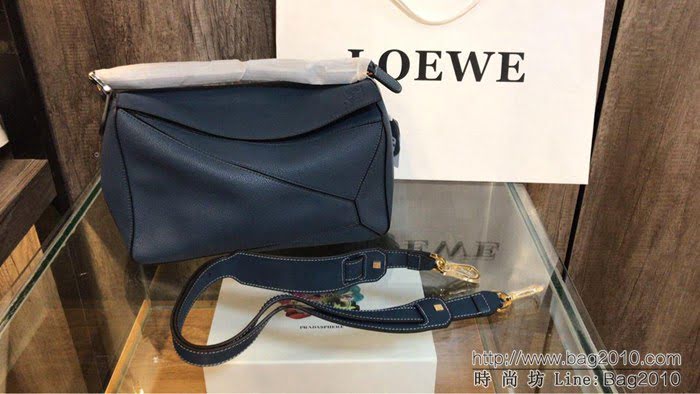 LOEWE羅意威 原單品質 特殊管道貨源 Puzzle手袋 對版顏色拼接 可單肩斜挎  jdl1230